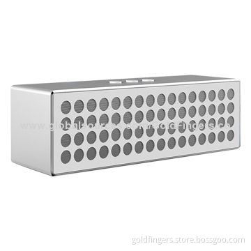 NFC Bluetooth Speaker, Handsfree with Mic, 2*3W Output/1,500mAh Lithium Battery/Full Metal Casing